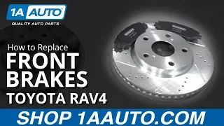 How to Replace Front Brakes 09-13 Toyota RAV4