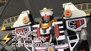 Top 5 worst Zordbuilder Megazord compromises