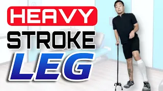 How to Improve Your Heavy Leg After a Stroke with 5 Easy Bed Exercises