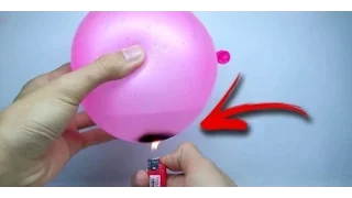 3 asombrosos trucos con globos que te sorprenderán…