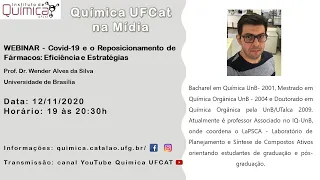 Webinar: Covid-19 e o Reposicionamento de Fármacos: Eficiência e Estratégias