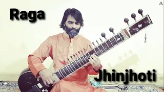 Raga Jhinjhoti Madhya Laya Gat || On Sitar || By Dr. Ashok Kumar Chambyal