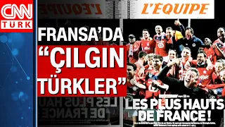 Milli futbolcularımız Burak Yılmaz, Yusuf Yazıcı ve Zeki Çelik Fransız manşetlerinde!