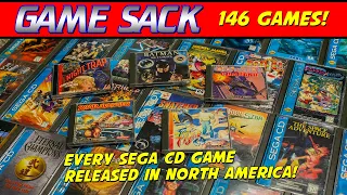 Every SEGA CD Game Released in North America! - Game Sack