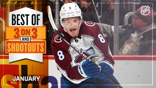 Best 3-on-3 Overtime and Shootout Moments from January | NHL