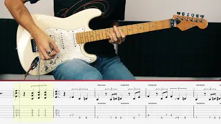 Toto - Hold The Line - Riff (Guitar Tutorial)