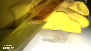 Растворяю ВИСМУТ в азотной кислоте! Dissolving bismuth in nitric acid!