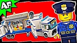 Lego City MOBILE POLICE UNIT 60044 Stop Motion Build Review