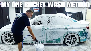 My One Bucket Car Washing Process For 2023 | Car Washing Tips