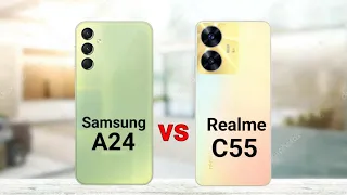 Samsung A24 vs Realme C55