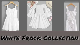 Sandy's Clothing 🦋 |White Frock Collection 2022 | New white frock designs | DIY by SANDY