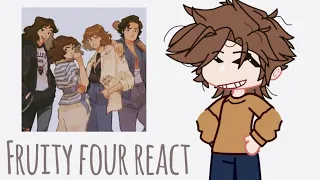 Fruity four react (Steddie,Ronance) WARNING CRINGE!! Creds in desc