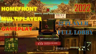 HOMEFRONT Multiplayer FULL LOBBY EVENT (Zombierus) 👍 (32 PLAYER) Gameplay_14 | 4K | On PC in 2022