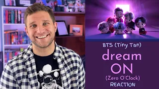 ANIMATED BTS?!? "dream ON/Zero O'Clock" BTS/Tiny Tan MV - Actor and Filmmaker Analysis and Reaction!