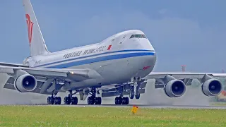 36 HEAVIES HIGHLIGHTS Summer Season Amsterdam Schiphol Airport A340 B747 A380