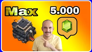 Max Köy Binası 9 5000 gemli Hesap Çekilişi Clash Of Clans