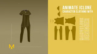 Marvelous Designer Cloth Simulation - iClone and Unreal Engine UE5