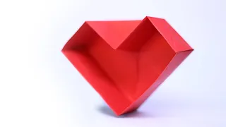 Origami Heart Box - How to Fold