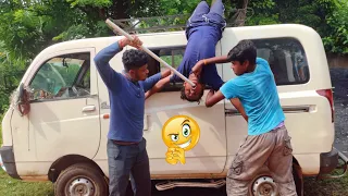 TRY TO NOT LAUGH CHALLENGE Must watch new funny video 2020_by fun sins।village boy comedy video।