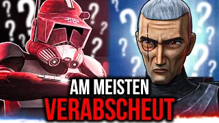 Abscheulich! Die TOP 5 GEHASSTEN Klone der Republik! 212th Star Wars Duell der Favoriten