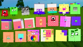 Numberblocks Retro Square Band 1 to 400