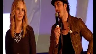 BloodyNightCon Panel Ian y Candice 2ª Parte, aparición de Steven McQueen al final.