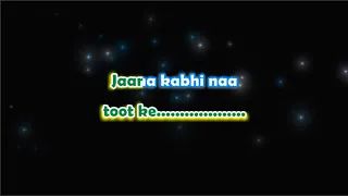 Tere Bina - Haseena Parker - Karaoke with Female Vocals and Lyrics