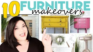 🌟 10 Mind Blowing Furniture Makeovers | Furniture Flip Compilation | How to Makeover Old Furniture