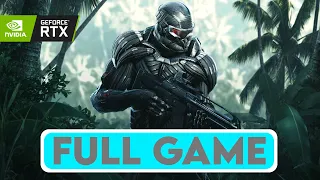 CRYSIS REMASTERED - FULL GAME + ENDING - Gameplay Walkthrough [4K PC ULTRA RTX ON] - No Commentary