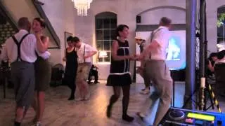 20er Jahre Tanzparty ★ Jens & Stefanie dance Charleston & Lindy Hop in Dresden 2013 Placebo Flamingo