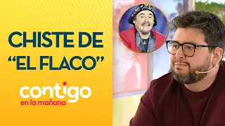 "ÉL ME DIJO DI LO QUE QUIERAS": Luis Slimming habló DE chiste de "El Flaco" - Contigo en la Mañana
