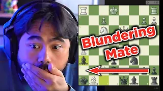 HIKARU blunders Checkmate to a Trash Talker.