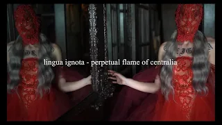 lingua ignota - perpetual flame of centralia // español