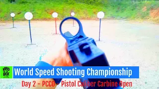 Day 2 - World Speed Shooting ChampionShip 2023  - PCCO - Pistol Caliber Carbine Mind in the Box JP-5