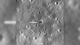 NASA says something has crash-landed on the moon. What is it?