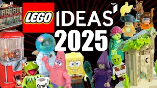 LEGO IDEAS 2025 SETS! 2nd 2023 REVIEW!