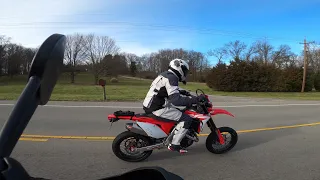 Yamaha Ténéré 700 Vs CRF450L REMATCH