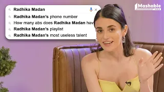 Radhika Madan answers Most Googled Questions | Mashable India