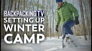 Tips For Setting Up Your Campsite in Winter