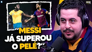 O MESSI É MELHOR QUE O PELÉ? (com Futirinhas) | PODCAST do MHM