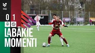 8. kārta: FK Liepāja 0:1 FS Jelgava (Labākie momenti)