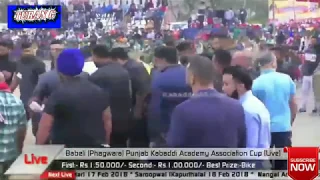 Mankirt Aulakh Entry in Kabaddi Ground with Prince Khushi Duggan