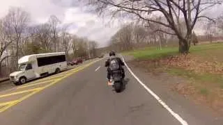 Harley-Davidson Softail & Forty Eight w/ Honda CBR 1000 Cruising The Bronx  Go Pro Hero Bx48 vlog