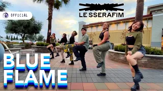 [KPOP IN PUBLIC] LE SSERAFIM (르세라핌) "Blue Flame" Dance Cover | By ONE MOTION in California