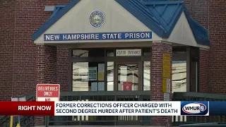 Former New Hampshire corrections officer charged with second-degree murder in inmate's death