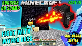 Minecraft | Wither Boss Thinks We Are Poor & Scammed With Us