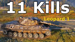 World of Tanks Leopard 1 - 11 Kills 9K Damage