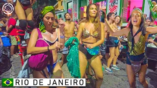 🇧🇷 CARNIVAL PARTY in Rio de Janeiro, Brazil | Bloco de Carnaval: Santa Teresa |【4K】May 01, 2022