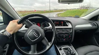 Audi A4 B8 Avant [1.8 TFSI 120 HP] | Test Drive #41| POV Driver. TV