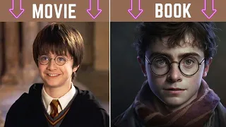 How Harry Potter characters look according to the book description. Created with AI.